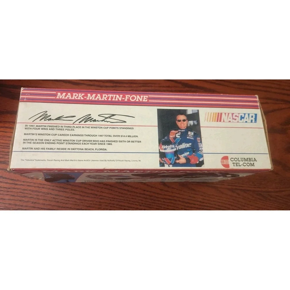 Vintage Mark Martin-Fone‎ Telephone NASCAR Columbia Tel-Com Novelty Phone